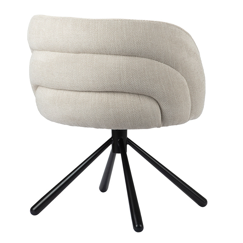 Snug Draaibare Eetkamerstoel - Beige