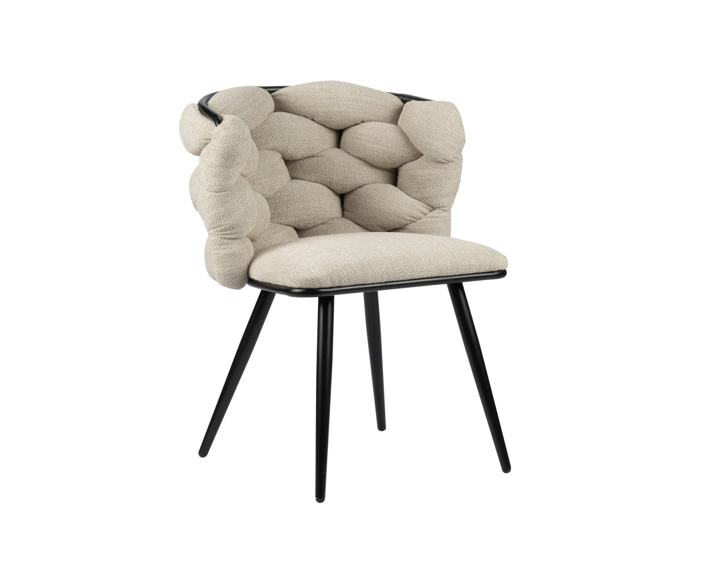 Twist Eetkamerstoel 2 stuks- Beige