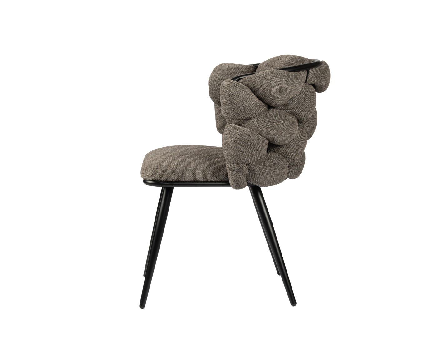Twist Eetkamerstoel 2 stuks - taupe