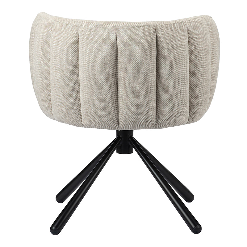 Pixie Draaibare Eetkamerstoel - Beige