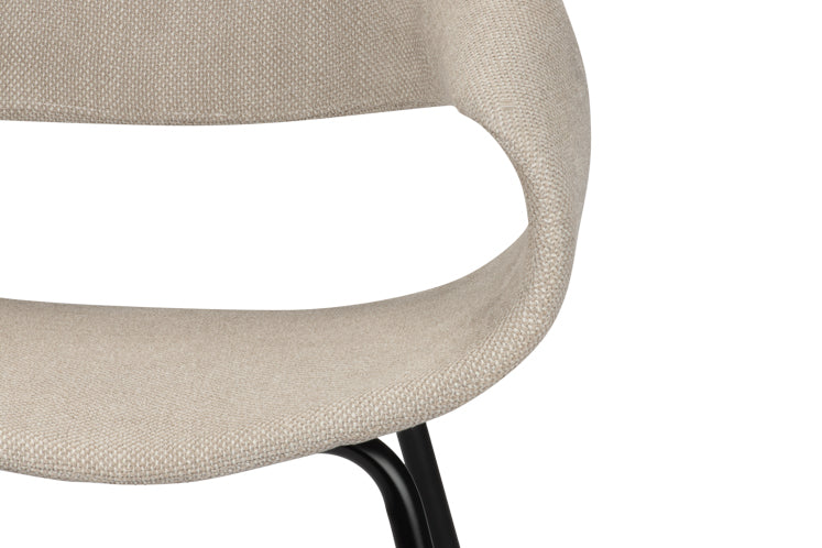 Poppy Eetkamerstoelen 2 stuks - Beige