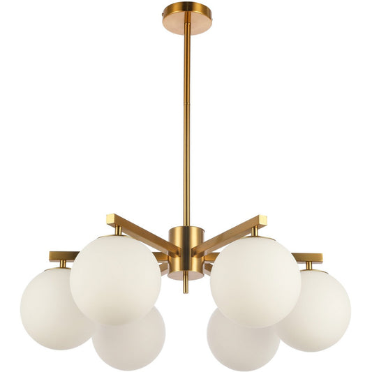 Hanglamp Loom White 6-licht