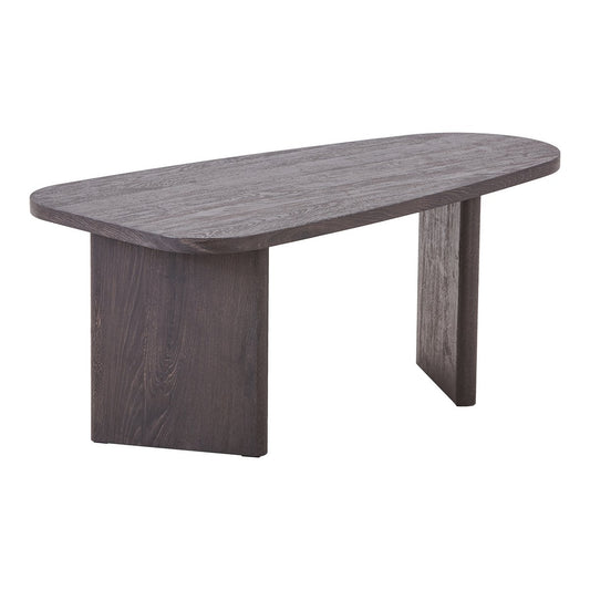 Organische salontafel Kidney - Bruin hout